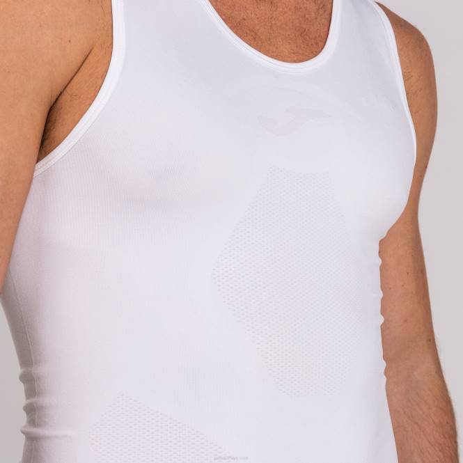 kolsuz tişört sütyen Joma beyaz erkekler 0RJD3126