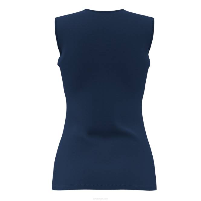 kolsuz tişört uluslararası padel federasyonu Joma lacivert beyaz kadınlar 0RJD2497