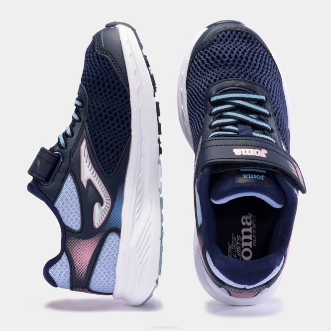 koşu ayakkabısı jsprint jr 23 junior Joma lacivert gök mavisi0RJD4382