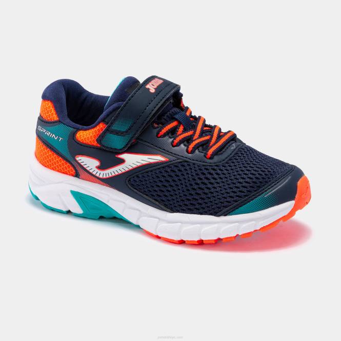 koşu ayakkabısı jsprint jr 23 junior Joma lacivert kırmızı0RJD2700