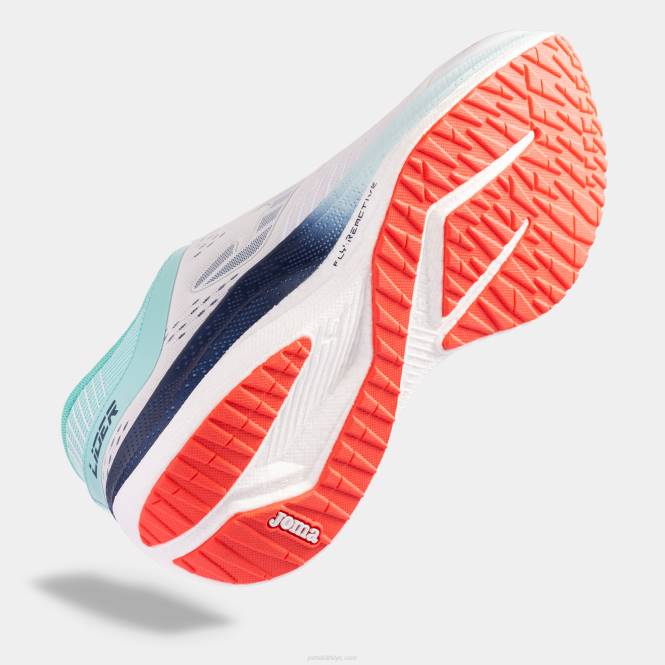 koşu ayakkabısı lider 22 Joma beyaz turkuaz erkekler 0RJD4691