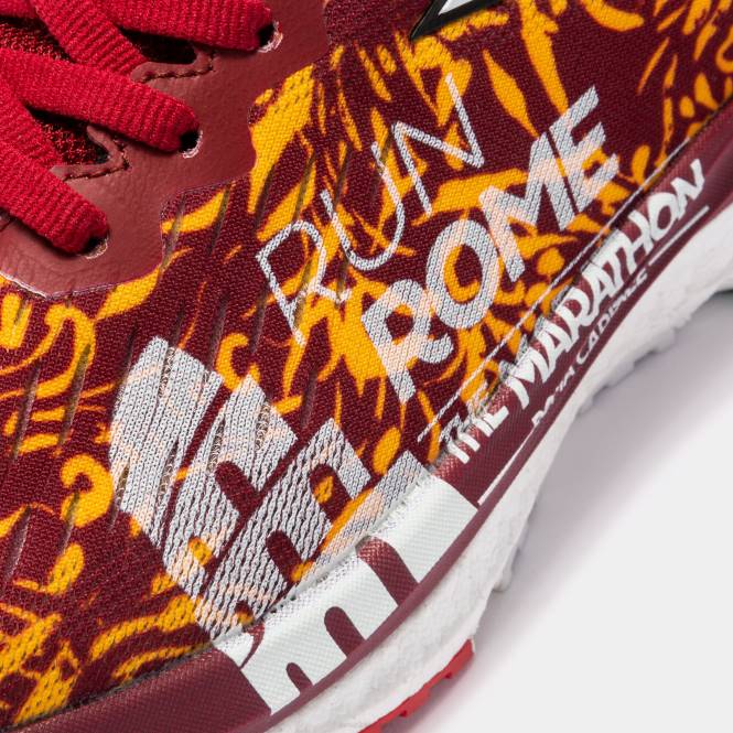 koşu ayakkabısı rsupercross 23 roma maraton Joma bordo sarısı0RJD141