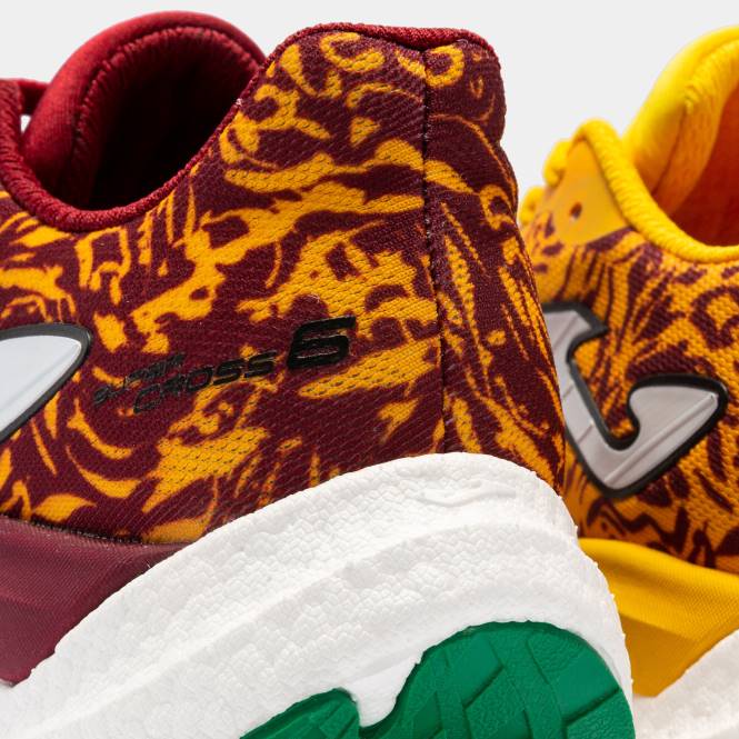 koşu ayakkabısı rsupercross 23 roma maraton Joma bordo sarısı0RJD141