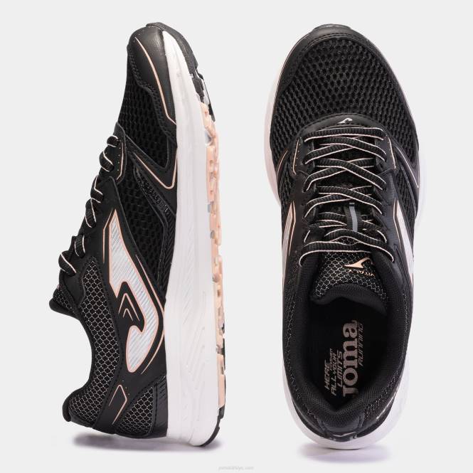 koşu ayakkabısı rvitaly 23 Joma siyah pembe kadınlar 0RJD1765