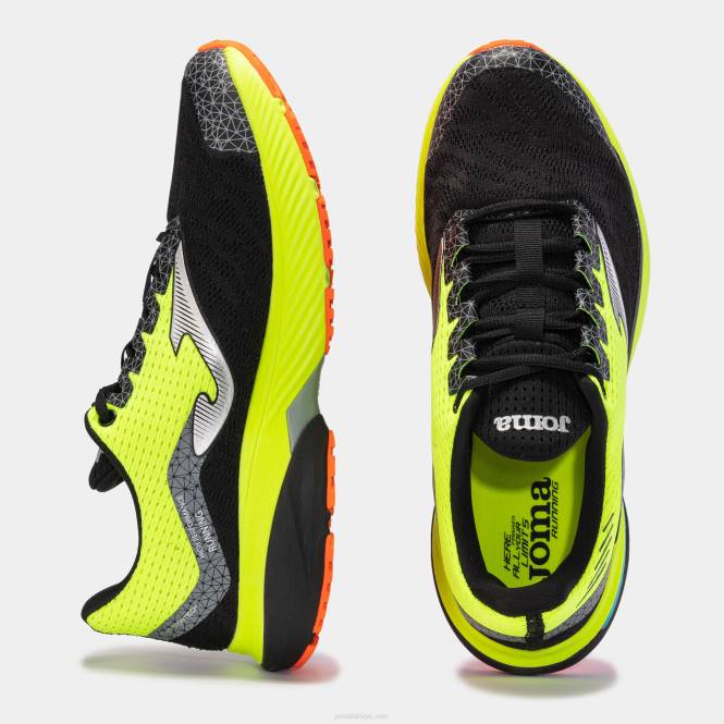 koşu ayakkabısı titanyum 23 Joma siyah floresan sarı erkekler 0RJD420