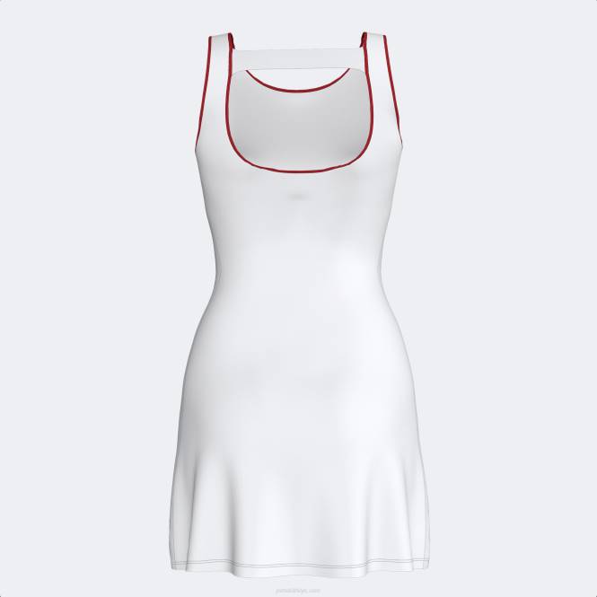 kraliyet ispanyol tenis federasyonu elbise Joma Beyaz kırmızı kadınlar 0RJD1651