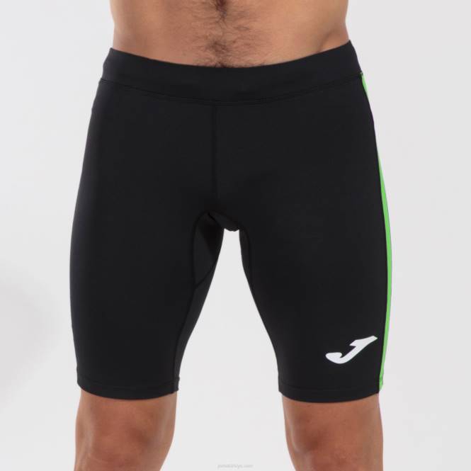 kısa tayt elit vii Joma siyah floresan yeşil erkekler 0RJD3403