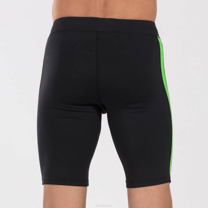 kısa tayt elit vii Joma siyah floresan yeşil erkekler 0RJD3403