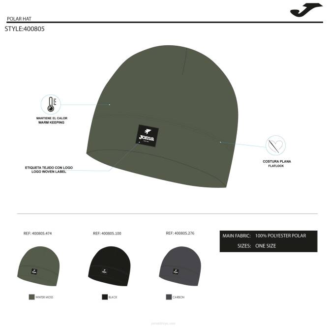 kış şapka kaşif Joma haki0RJD2360