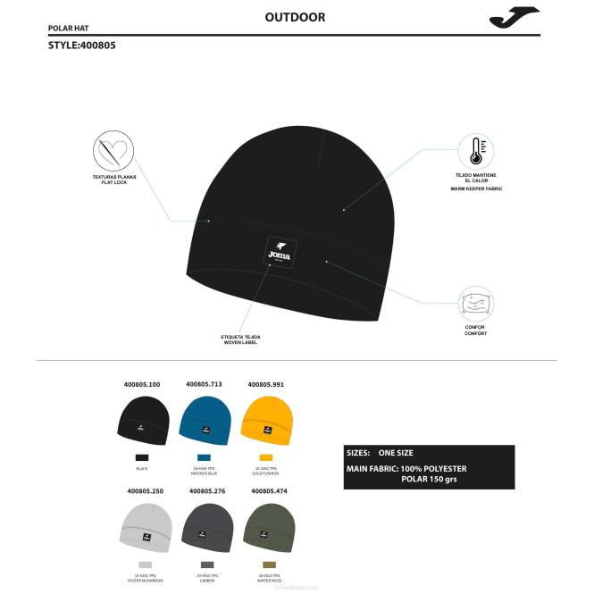 kış şapka kaşif Joma mavi0RJD255