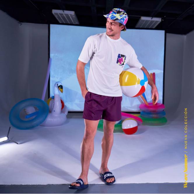 mayo şerit Joma bordo erkekler 0RJD1547