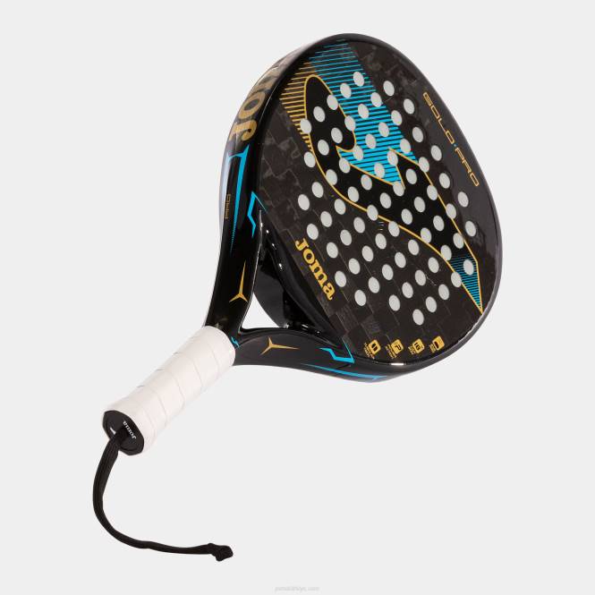 padel raket altın pro Joma siyah turkuaz0RJD51