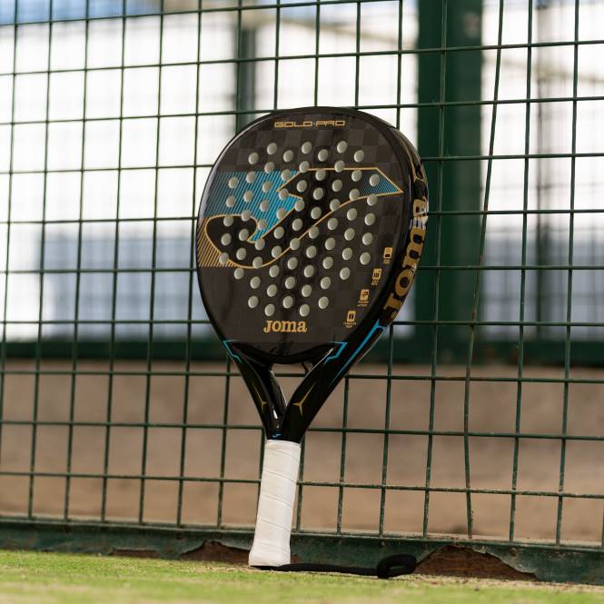 padel raket altın pro Joma siyah turkuaz0RJD51