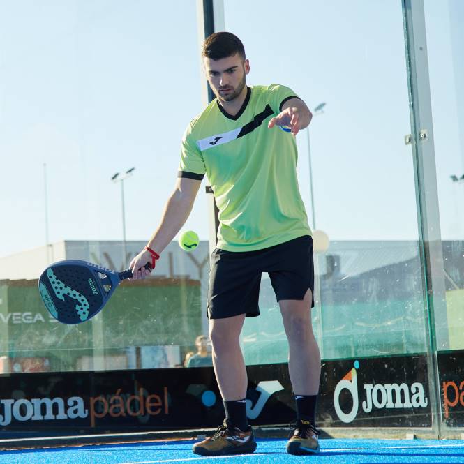 padel raket slam Joma koyu gri yeşil0RJD3705