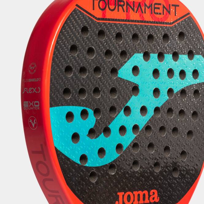 padel raket turnuvası Joma kırmızı siyah0RJD664