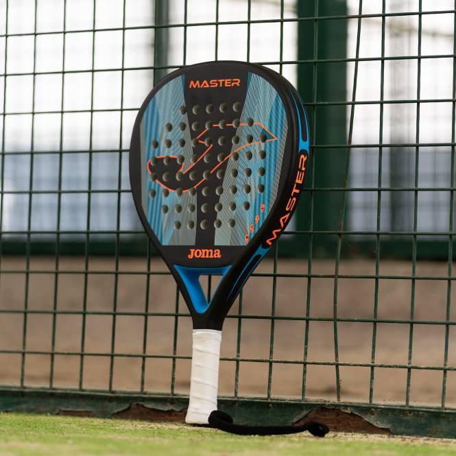 padel raket ustası Joma siyah floresan turkuaz0RJD129