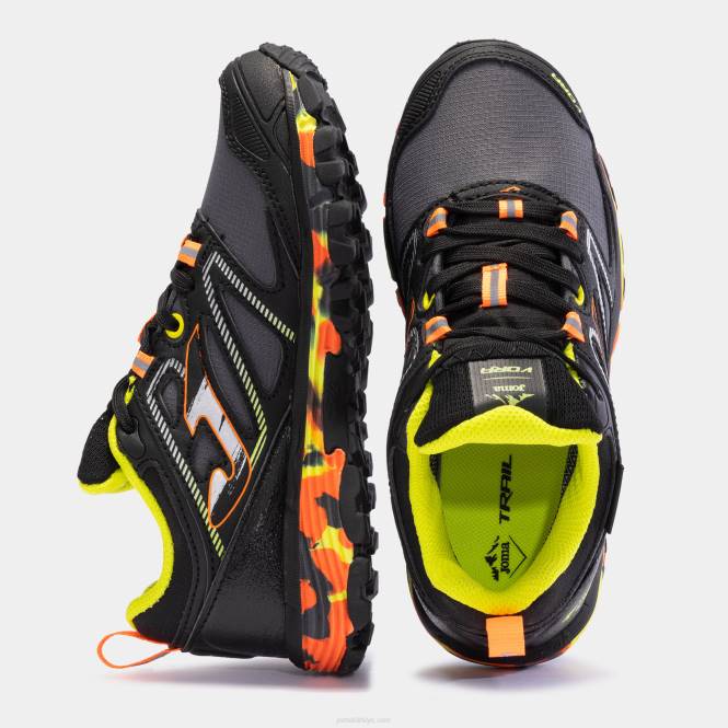 patika koşu ayakkabısı vora jr 23 junior Joma siyah0RJD2777