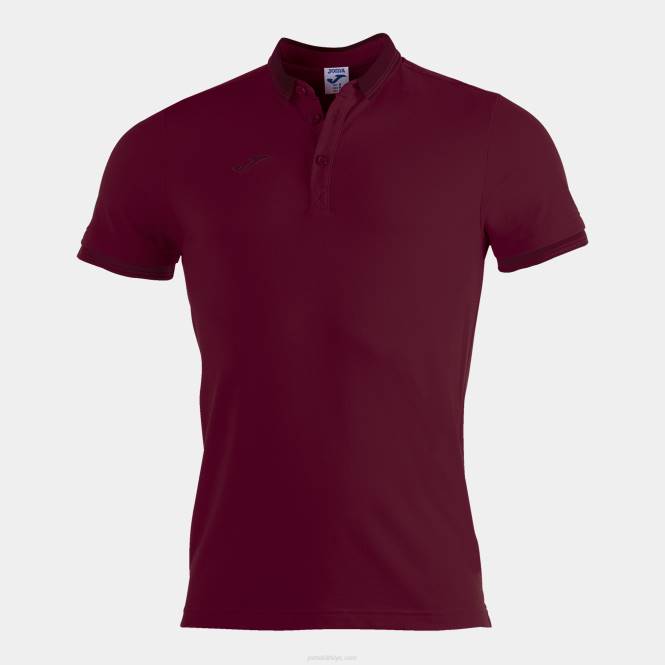 polo gömlek kısa kollu bali ii Joma bordo erkekler 0RJD991
