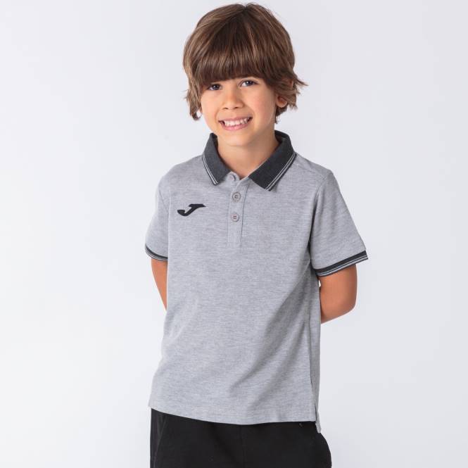 polo gömlek kısa kollu bali ii Joma gri erkekler 0RJD767