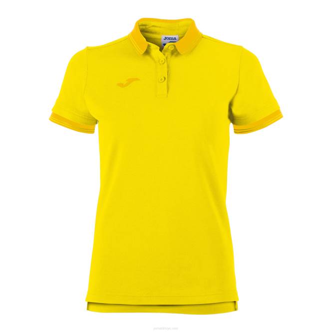 polo gömlek kısa kollu bali ii Joma sarı kadınlar 0RJD1786