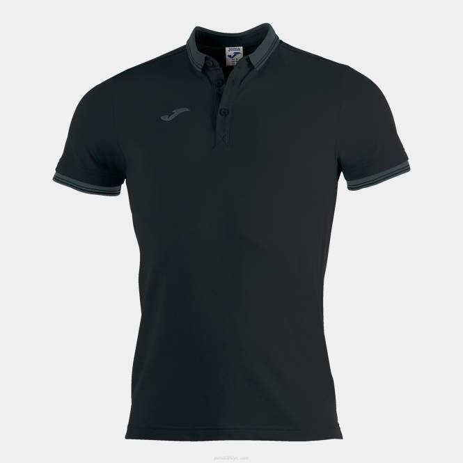 polo gömlek kısa kollu bali ii Joma siyah erkekler 0RJD4234