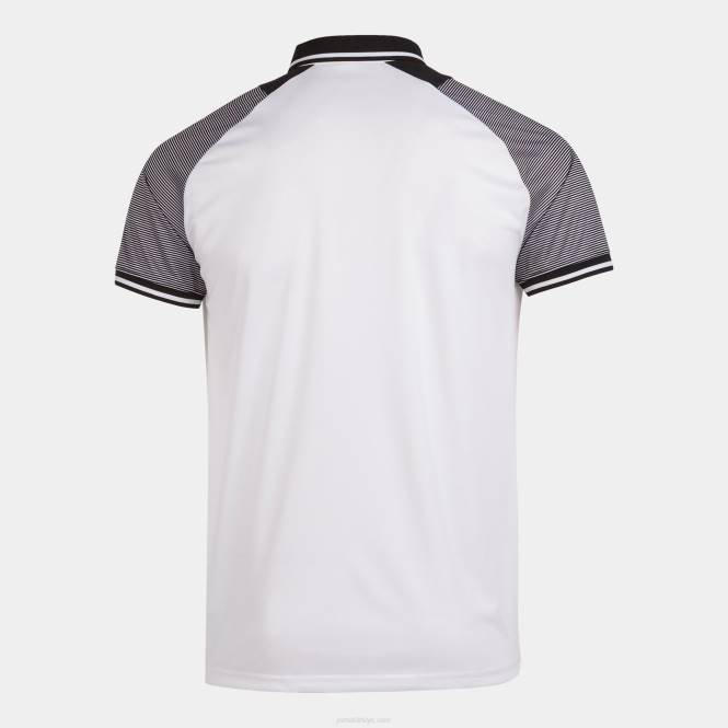 polo gömlek kısa kollu essential ii Joma siyah beyaz erkekler 0RJD564