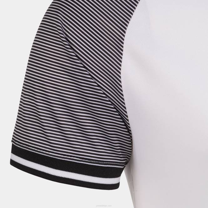 polo gömlek kısa kollu essential ii Joma siyah beyaz erkekler 0RJD564