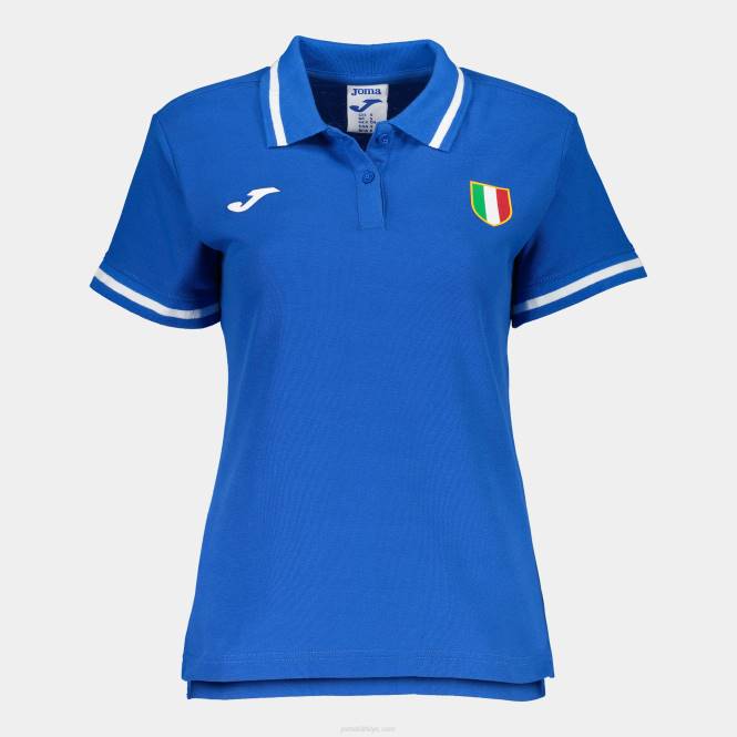 polo gömlek kısa kollu fidal 23/24 Joma Kraliyet mavisi kadınlar 0RJD1773