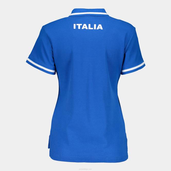 polo gömlek kısa kollu fidal 23/24 Joma Kraliyet mavisi kadınlar 0RJD1773