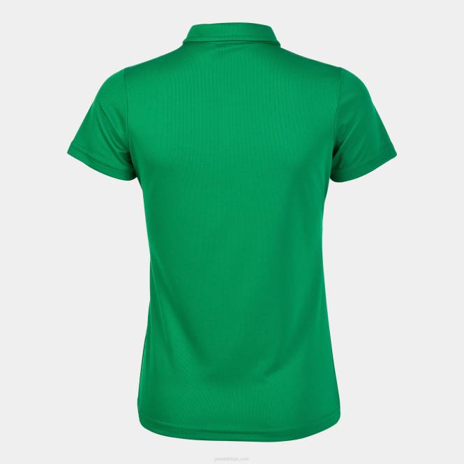 polo gömlek kısa kollu hobi Joma yeşil kadınlar 0RJD1859