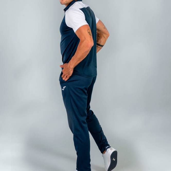 polo gömlek kısa kollu hobi ii Joma lacivert beyaz erkekler 0RJD519