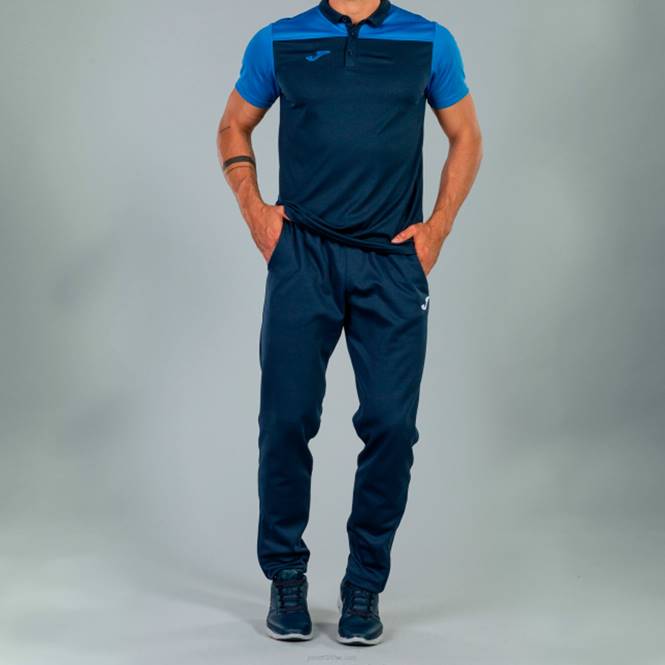 polo gömlek kısa kollu hobi ii Joma lacivert kraliyet mavisi erkekler 0RJD4449