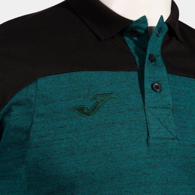 polo gömlek kısa kollu kazanan ii Joma yeşil siyah erkekler 0RJD3217