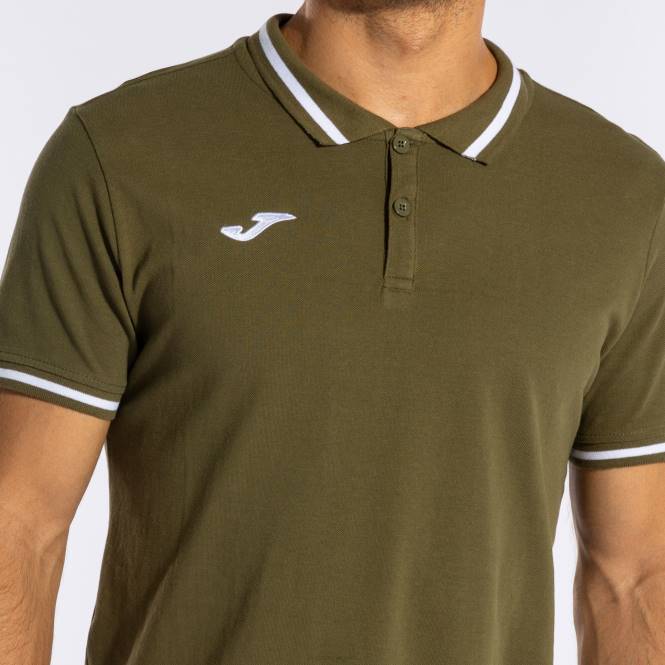 polo gömlek kısa kollu konfor ii Joma haki erkekler 0RJD3311