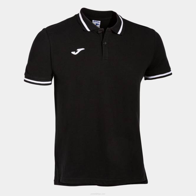 polo gömlek kısa kollu konfor ii Joma siyah erkekler 0RJD1218