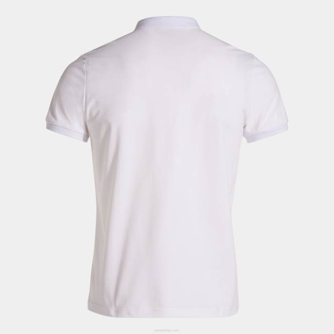polo gömlek kısa kollu pasarela iii Joma beyaz erkekler 0RJD356