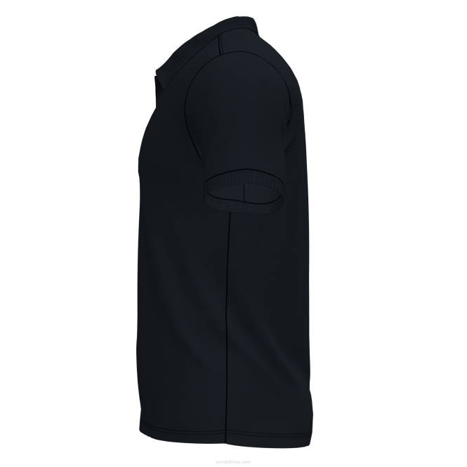 polo gömlek kısa kollu pasarela iii Joma siyah erkekler 0RJD3143
