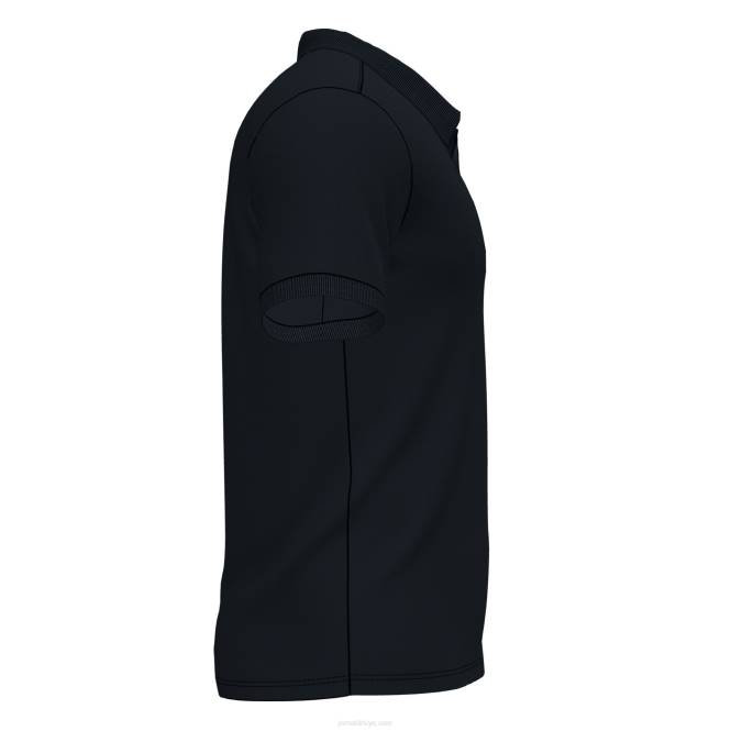 polo gömlek kısa kollu pasarela iii Joma siyah erkekler 0RJD3143