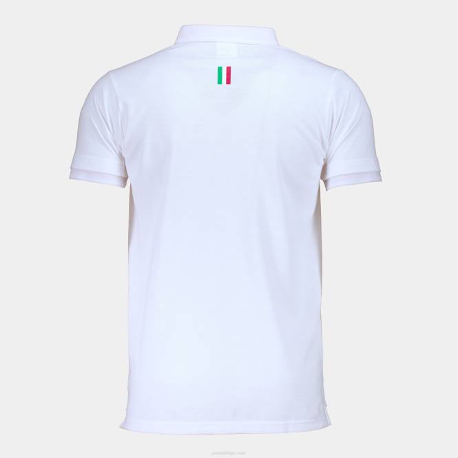 polo gömlek kısa kollu İtalyan tenis ve padel federasyonu Joma beyaz0RJD84