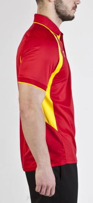 polo gömlek kısa kollu şampiyonluk iii Joma kırmızı Sarı erkekler 0RJD573