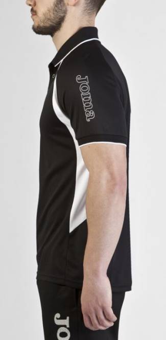 polo gömlek kısa kollu şampiyonluk iii Joma siyah beyaz erkekler 0RJD4229