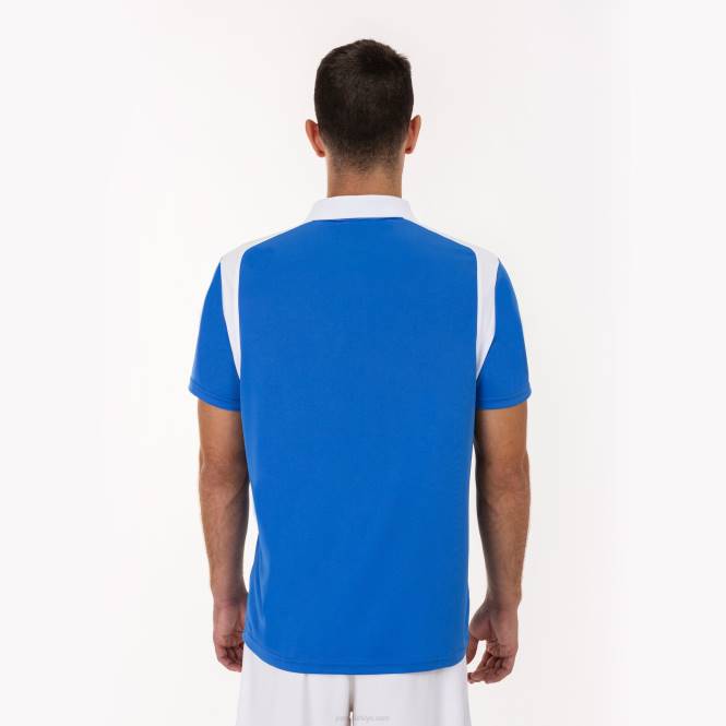 polo gömlek kısa kollu şampiyonluk v Joma kraliyet mavisi beyaz erkekler 0RJD2990