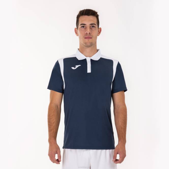 polo gömlek kısa kollu şampiyonluk v Joma lacivert beyaz erkekler 0RJD4343