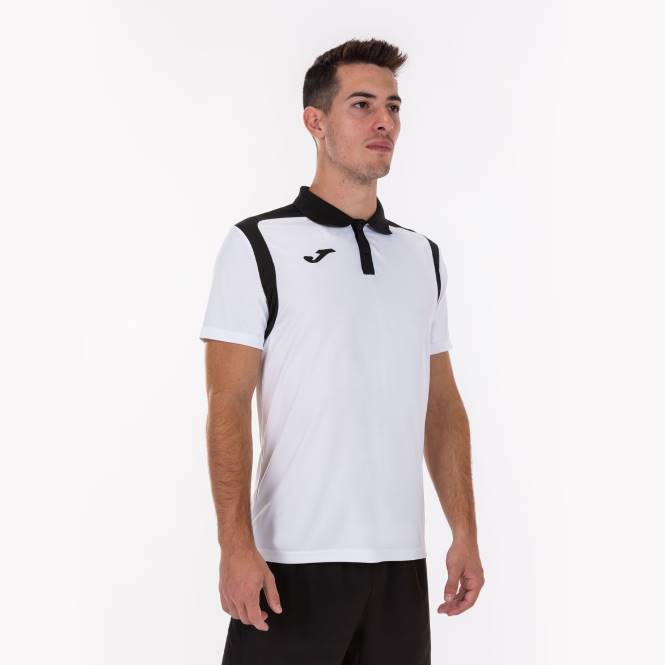 polo gömlek kısa kollu şampiyonluk v Joma siyah beyaz erkekler 0RJD3384