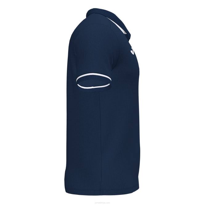 polo gömlek kısa kollu şampiyonluk vi Joma lacivert beyaz erkekler 0RJD733