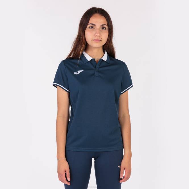 polo gömlek kısa kollu şampiyonluk vi Joma lacivert beyaz kadınlar 0RJD3688