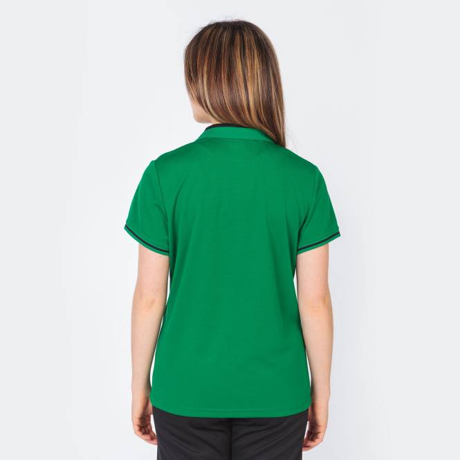 polo gömlek kısa kollu şampiyonluk vi Joma yeşil siyah kadınlar 0RJD2667