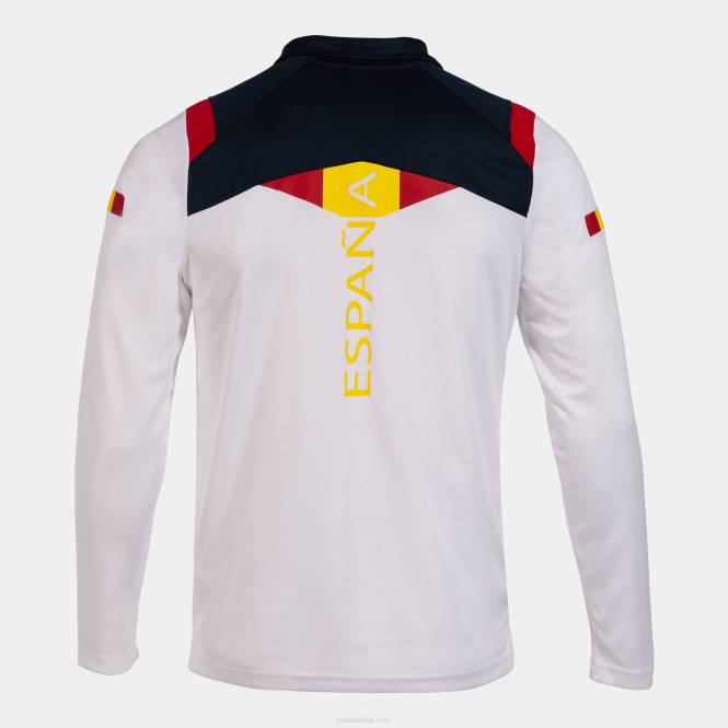 polo gömlek uzun kollu ispanyol olimpiyat komitesi Joma beyaz0RJD3246