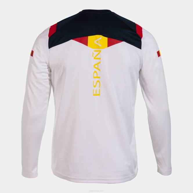 polo gömlek uzun kollu ispanyol olimpiyat komitesi Joma beyaz0RJD3246