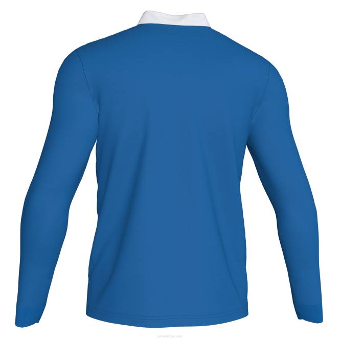 polo gömlek uzun kollu kazanan ii Joma kraliyet mavisi lacivert erkekler 0RJD4445